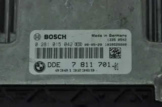 7811701 0281015042 7811701-3 Блок управления двигателем BMW 1 E81/E82/E87/E88 Арт e9674776, вид 5