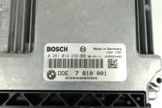 0281014239 DDE7810001 7810001 Блок управления двигателем BMW 3 E90/E91/E92/E93 Арт e9674841, вид 2