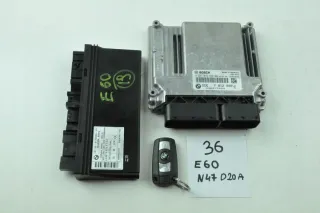 N47D20A 7812500 Блок управления двигателем BMW 5 E60/E61 Арт e9675016, вид 1