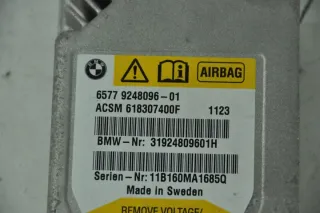 9248096 Блок AirBag BMW 5 F10/F11/GT F07 Арт e9676124, вид 3