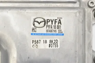 PYFA18881 E6TA0671HS Блок управления двигателем Mazda 2 DE Арт e9676624, вид 3