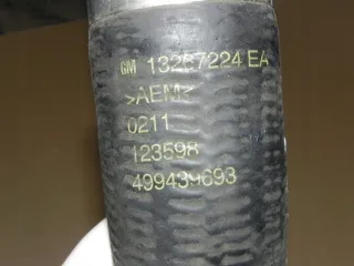 13427550 13427552 Гофра инжектора Opel Astra J Арт e9683706, вид 2