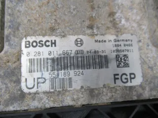 0281011667 55189924 Блок управления двигателем Opel Astra H Арт e9689480, вид 2