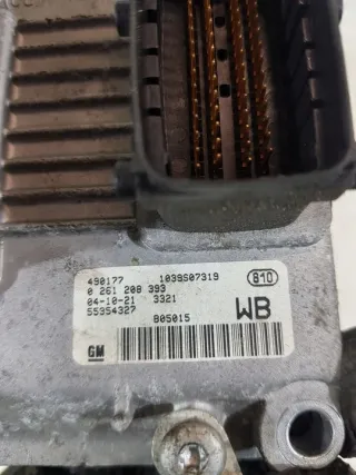 55354327 Блок управления двигателем Opel Corsa C Арт e9689845, вид 5