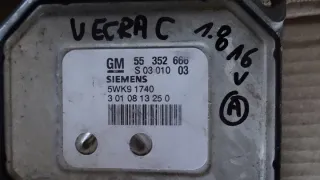 55352666 13140907SD 13132473 13144709 13112911 13120953AS Блок управления двигателем Opel Vectra C  Арт e9690138, вид 5