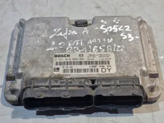 09181243 0281010050 Блок управления двигателем Opel Zafira A Арт e9690392, вид 2