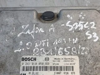 09181243 0281010050 Блок управления двигателем Opel Zafira A Арт e9690392, вид 7