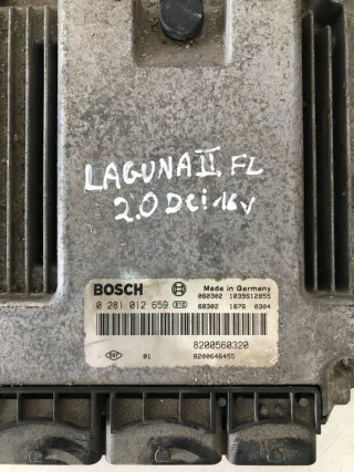 0281012659 Блок управления двигателем Renault Laguna 2 Арт e9691862, вид 2