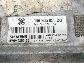 06A906033DQ 5WP40255 Блок управления двигателем Volkswagen Golf 4 Арт e9694895, вид 4