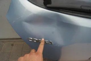  Крышка багажника (дверь 3-5) Opel Corsa D Арт e9710569, вид 4