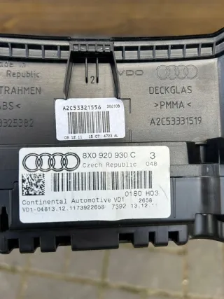 8X0920930C Щиток приборов (приборная панель) Audi A1 Арт e9719901, вид 4