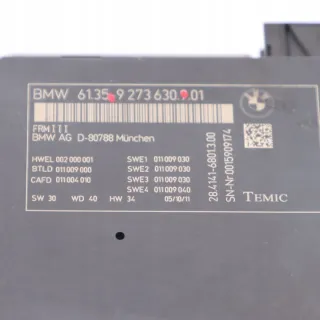 9273630 61359273630 Блок управления двигателем BMW 6 F06/F12/F13 Арт e9730004, вид 4