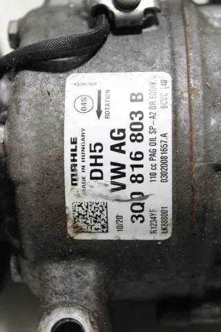 3Q0816803B Компрессор кондиционера Skoda Fabia 3 Арт e9741579, вид 5