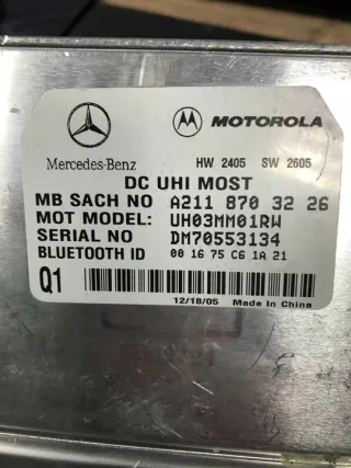 2118703226 A2118703226 Блок предохранителей Mercedes E W211 Арт e9756491, вид 2