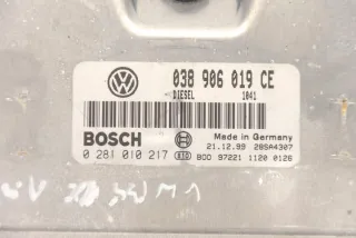038906019CE Блок управления двигателем Volkswagen Passat B5 Арт e9763029, вид 2