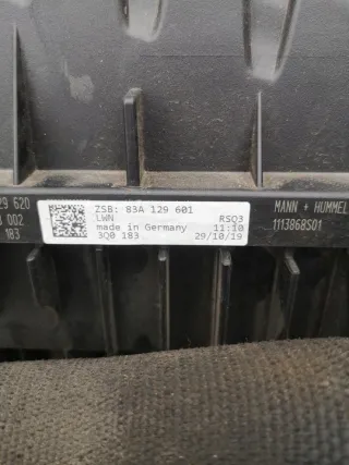 83A129601 Корпус воздушного фильтра Audi Q3 1 Арт e9768626, вид 6
