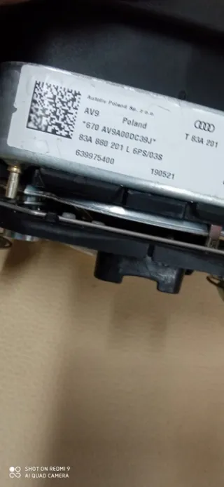 83A880201L Подушка безопасности Audi Q3 1 Арт e9776297, вид 3