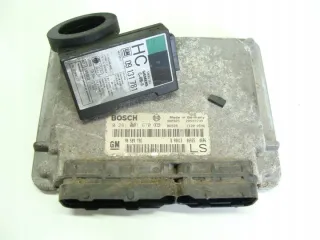 X17DTL 90589736 Блок управления двигателем Opel Astra G Арт e9799301, вид 1