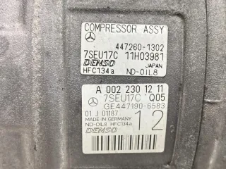 A0022301211 GE4471906583 4472601302 Компрессор кондиционера Mercedes S W221 Арт e9829498, вид 6