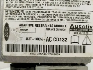 4S7T14B056AC Блок AirBag Ford Mondeo 3 Арт e9830666, вид 3