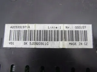 038906019NR 0281013081 5J0920911C 6Q1937049 4B0905851 Блок управления двигателем Skoda Roomster 1 Арт e9832080, вид 16