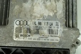 03L906018LA 0281017645 Блок управления двигателем Audi A6 C7 (S6,RS6) Арт e9859031, вид 3