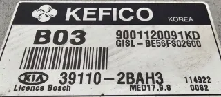39110-2BAH3 391102BAH3 9001120091KD Блок управления двигателем Kia Sportage 3 Арт e9925646, вид 2