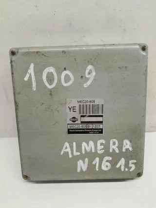 MEC20605 Блок управления двигателем Nissan Almera N16 Арт e9976374, вид 2