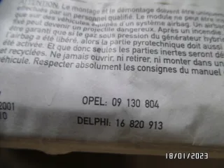 09130804 Подушка безопасности Opel Corsa C Арт e9989958, вид 13