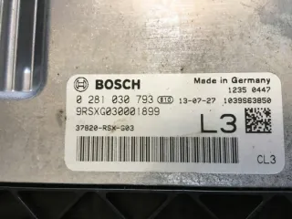 0281030793 37820-RSX-G03 Блок управления двигателем Honda CR-V 5 Арт e9997719, вид 2