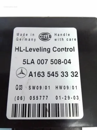 A1635453332 5LA00750804 055777 Блок управления светом Mercedes ML W163 Арт e10015042, вид 3