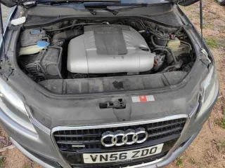  Передняя панель крепления облицовки (телевизор) Audi Q7 4L Арт e10028424, вид 1