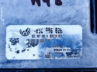 03C907309N 12640437 03C906026 Блок управления двигателем Volkswagen Polo 5 Арт e10065114, вид 3