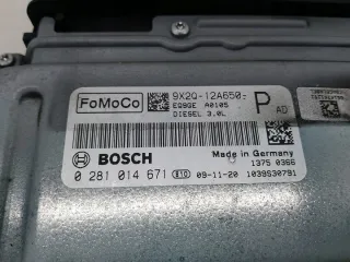 9X2Q-12A650-P 0281014671 Блок управления двигателем Jaguar XF 250 Арт e10078987, вид 2