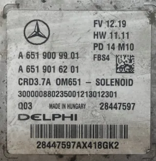 28447597 Блок управления двигателем Mercedes E C207 Арт e10079046, вид 3
