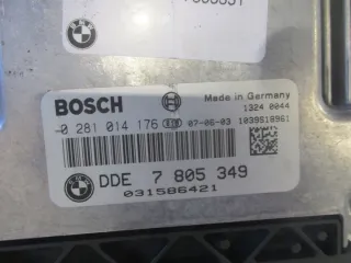 0281014176 7805349 DDE7805349 Блок управления двигателем BMW X3 E83 Арт e10089666, вид 3