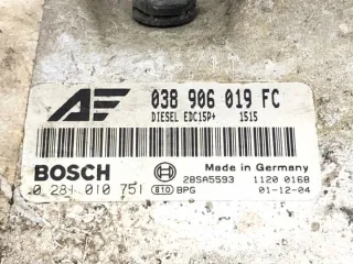 038906019FC LORK-486-14940 Блок управления двигателем Seat Alhambra 1 Арт e10090947, вид 4