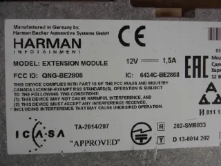 6434C-BE2808 Блок навигации Toyota Auris 2 Арт e10099052, вид 3