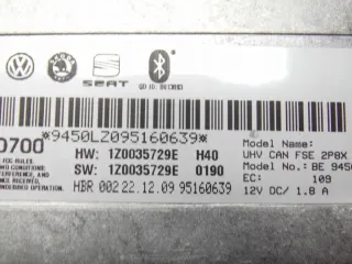 1Z0035729E Блок управления (другие) Skoda Superb 2 Арт e10106199, вид 4