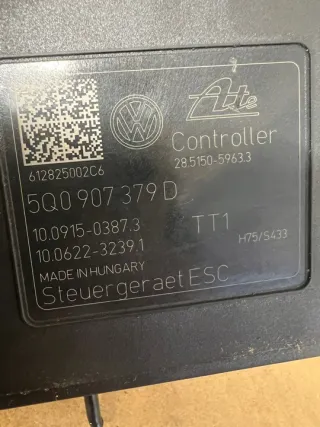 5Q0907379D 5Q0614517C 5Q0614517 Блок ABS Audi A3 8V Арт e10126480, вид 5