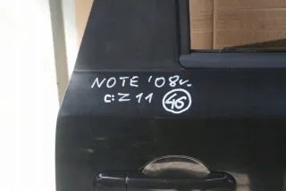 2007ROK 34455667831 Дверь задняя правая Nissan Note E11 Арт e10184349, вид 2