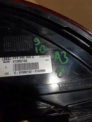 8V4945095C Фонарь задний левый Audi A3 8V Арт e10201613, вид 3