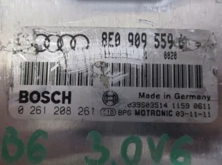 8E0909559L 0261208261 Блок управления двигателем Audi A4 B6 Арт e10229180, вид 2