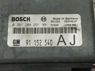 91152540 0261204291 Блок управления двигателем Opel Frontera B Арт e10232030, вид 2