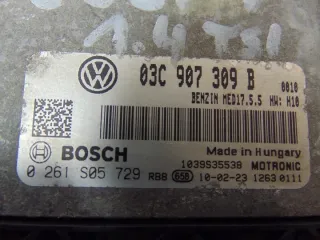 03C907309B 0261S05729 Блок управления двигателем Volkswagen Golf 6 Арт e10232777, вид 6