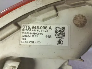 3T5945096A Фонарь задний правый Skoda Superb 2 Арт e10236403, вид 7