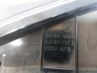 5J0941699C Фара противотуманная левая Skoda Fabia 2 Арт e10247397, вид 3