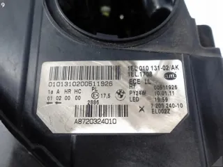 7203240 1EL010131-02AK 1EL010131-02 1EL01013102 63117203240 Фара правая BMW 5 F10/F11/GT F07 Арт e10254673, вид 10