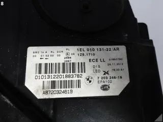7203246 1EL010131-22AR 1EL010131-22 1EL01013122 Фара правая BMW 5 F10/F11/GT F07 Арт e10256640, вид 9