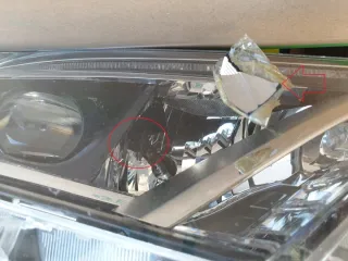 81110-0H070 811100H070 0189092755 89092755 Фара правая Toyota Aygo 1 Арт e10308048, вид 6